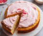 Großer Rosa Cookie-Kuchen für jeden Anlass
